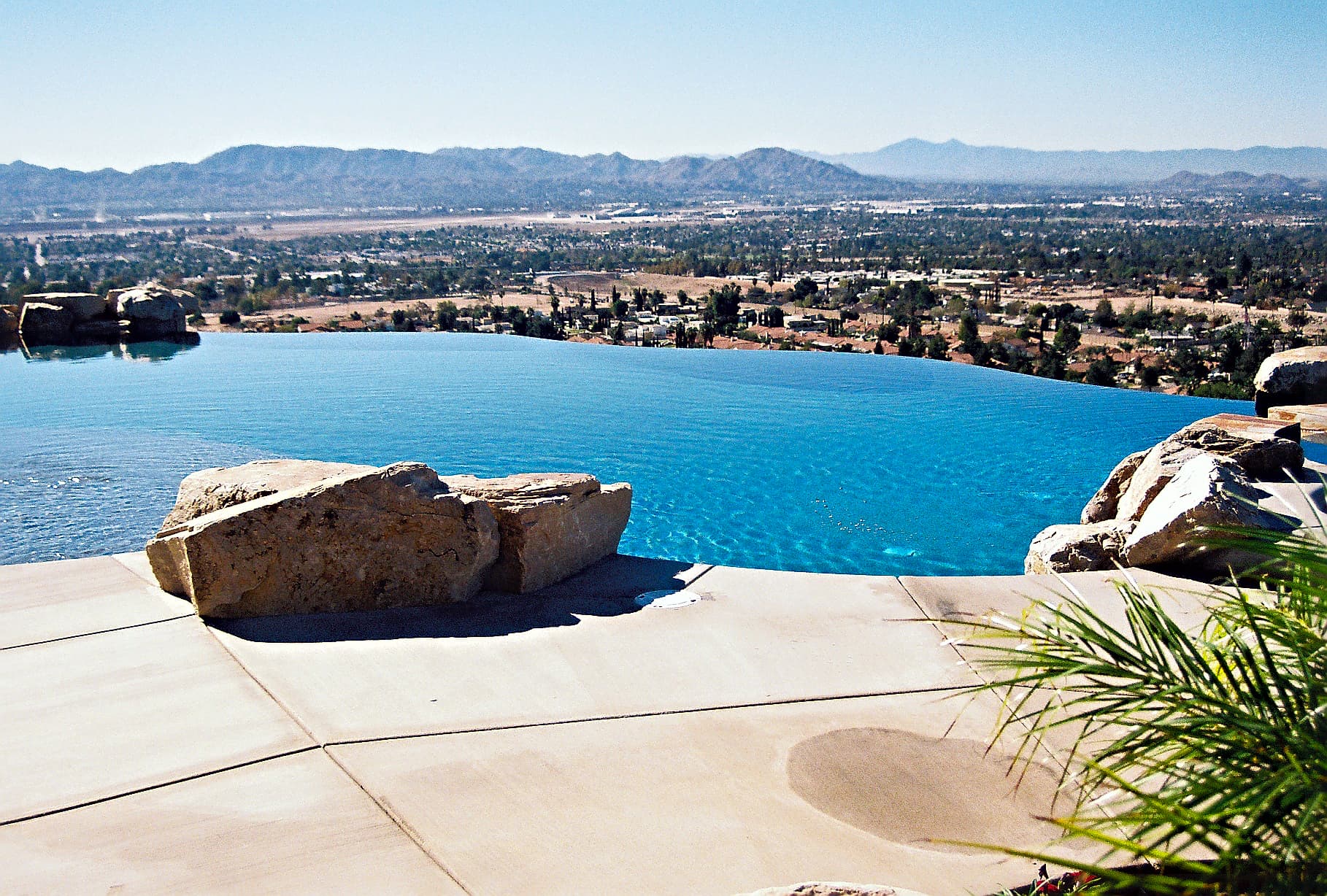 Pool With a View - Custom pool by Bogner Pools Riverside