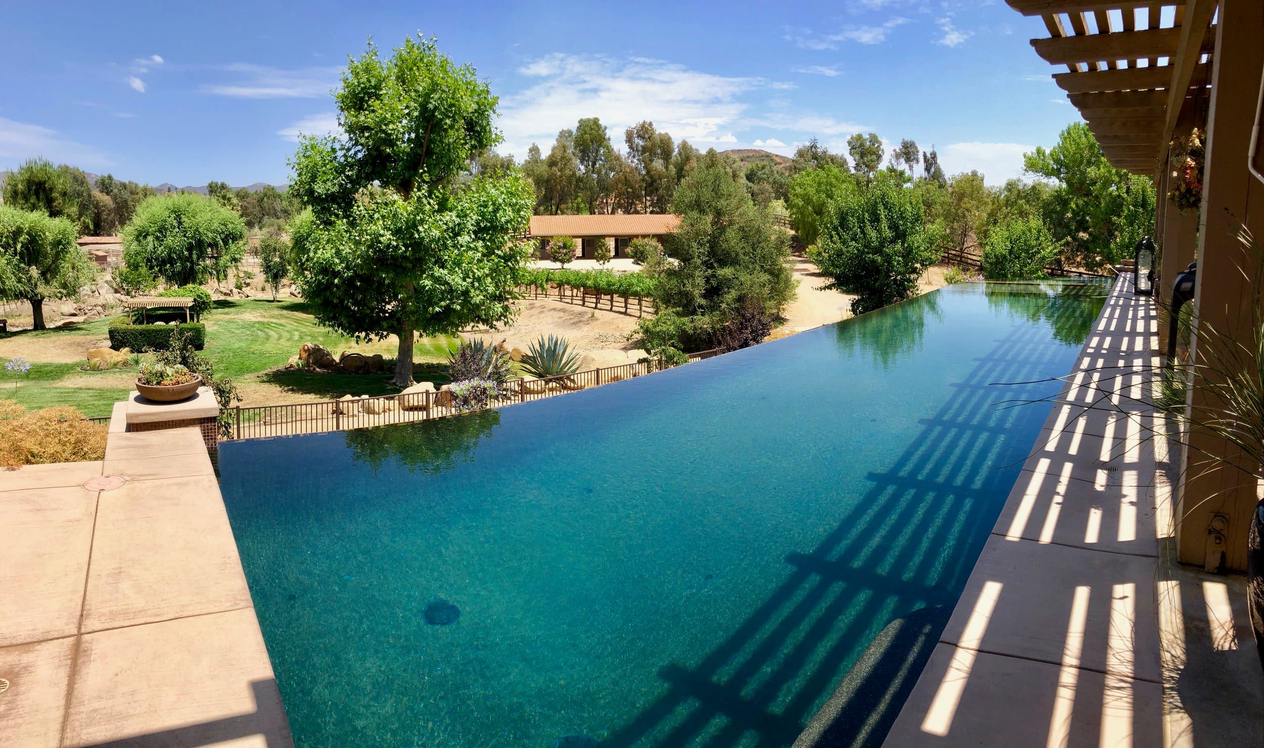 Amazing Vanishing Edge - Custom pool by Bogner Pools Riverside