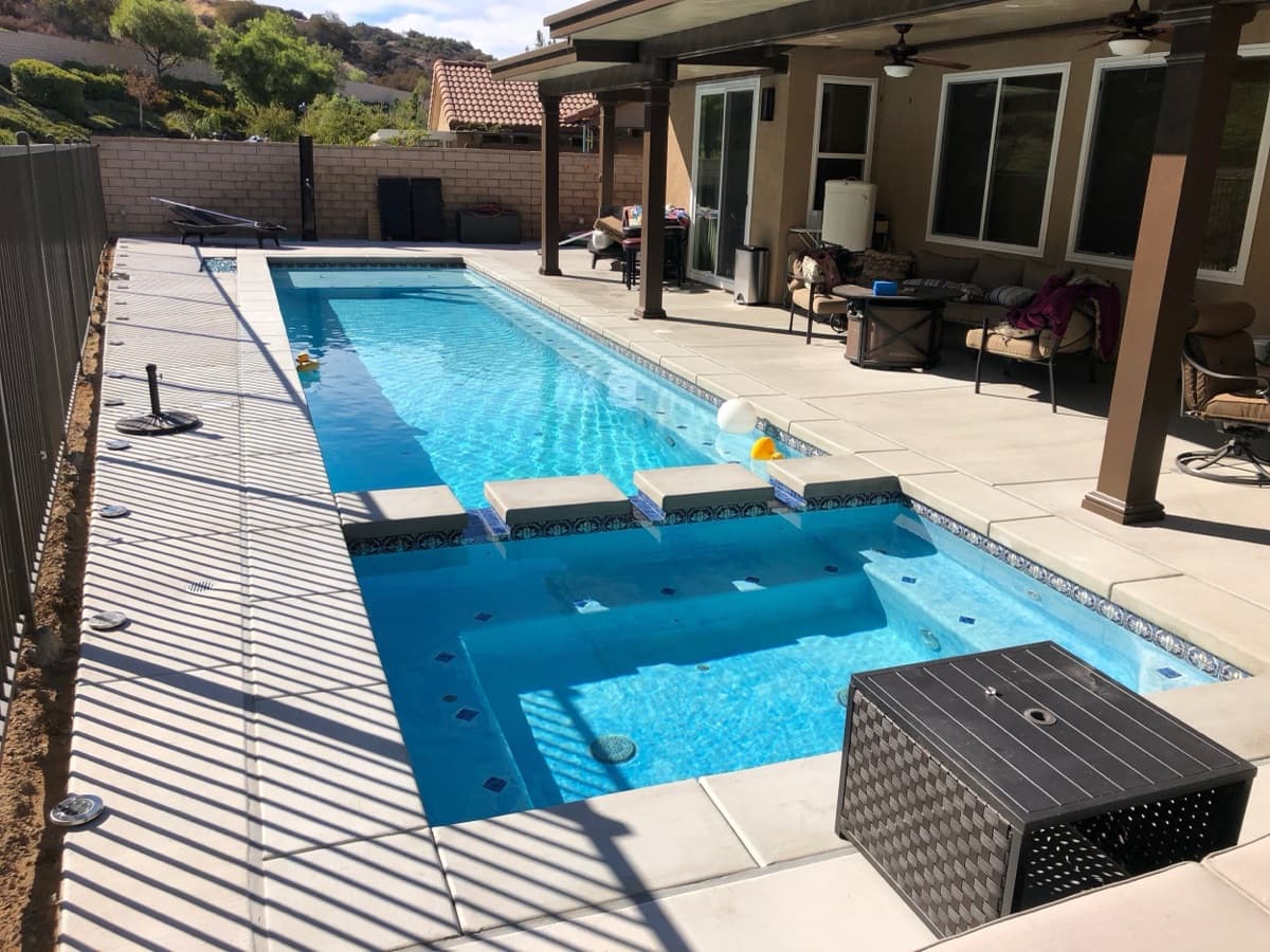 Elegant - Custom pool by Bogner Pools Riverside